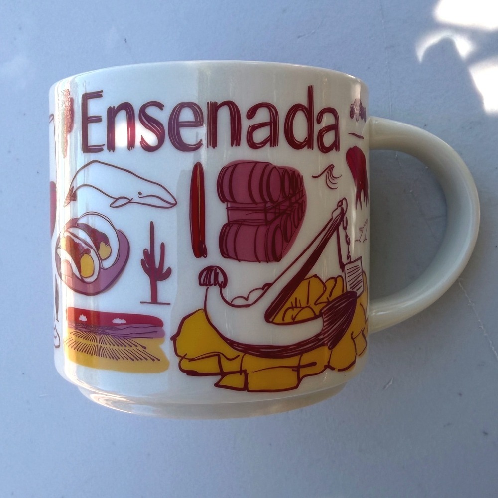 Starbucks Been There Series Ensenada Mexico 14oz Coffee Mug Across the Globe